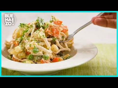 EASY and DELICIOUS. You will prepare it every day | Chicken and vegetables salad | Recipe