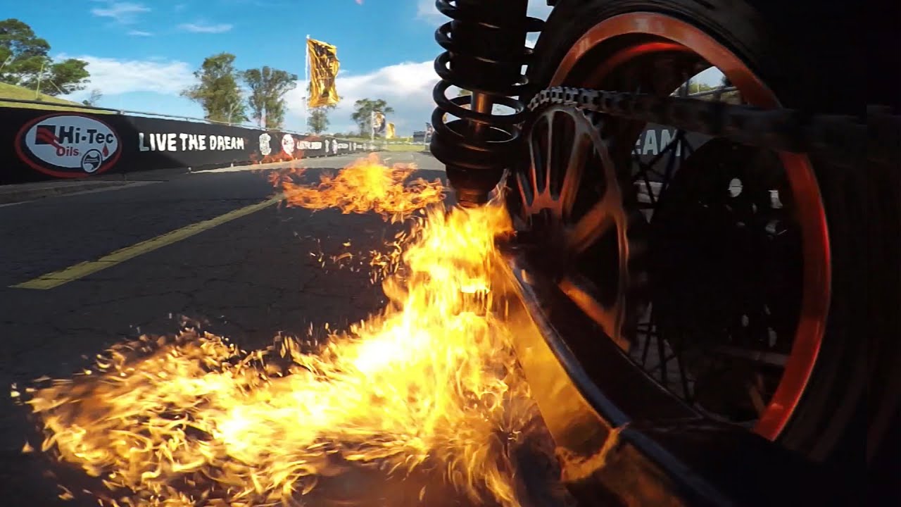 GoPro Tears Up Sydney Motorsport Park With Crazy Motorbike Stunts