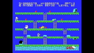 MSX Game: Hustle Chumy (1983)