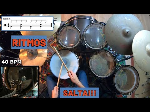 RITMOS de SALTA!!! en BATERÍA – Tequila (9 Ritmos Fáciles)
