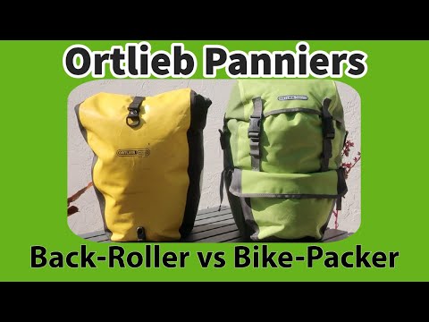 Ortlieb Panniers - Back Roller vs Bike Packer Plus