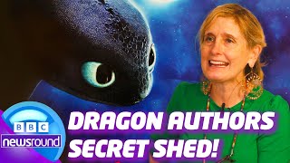 Inside How To Train Your Dragon Writer's Shed! | Newsround | News For Kids