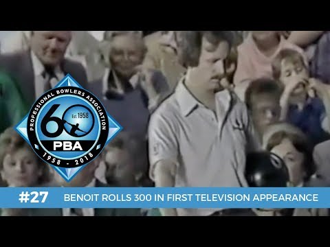PBA 60th Anniversary Most Memorable Moments #27 - Benoit Rolls 300 in First Television Appearance