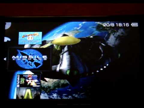 Missile Command PSP