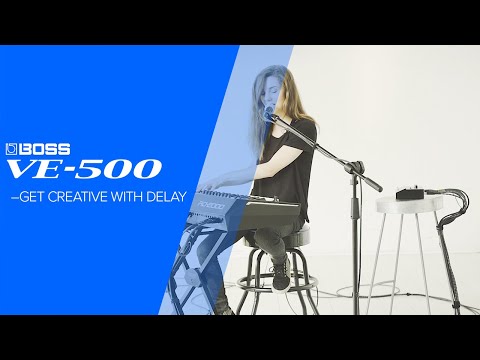 Boss VE-500 Vocal Performer Effects Pedal | Sweetwater Boss VE-500 Vocal Performer Effects Pedal | Sweetwater