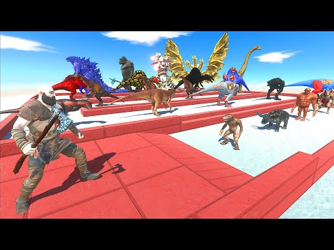 KRATOS LVL 1000 HARDCORE DEATHRUN - Animal Revolt Battle Simulator