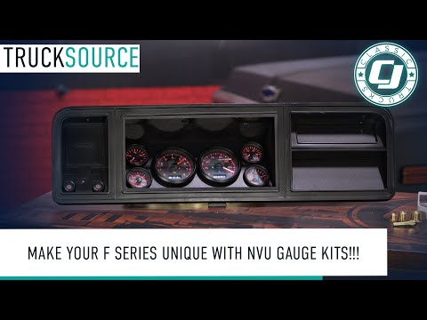 NVU 73-79 F100 Gauge Kit Overview: Modern Dash Upgrades for F-Series Trucks