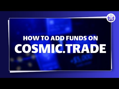 How To Add Funds on Cosmic.trade | Complete Deposit Tutorial