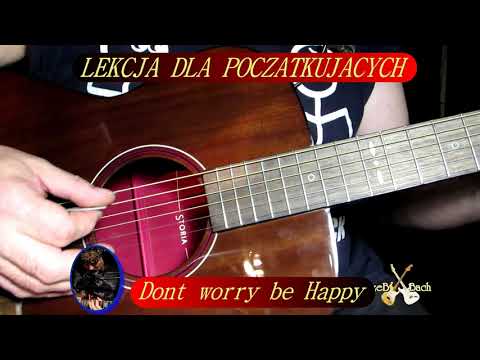 Gitara with @zeb bach-Dont worry be happy-Dla poczatkujacych