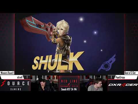 Red Line Smash 57 - PopeCrispy (Shulk) Vs. siLveR (Yoshi)
