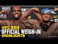 UFC 258 Official Weigh-In Highlights - MMA Fighting