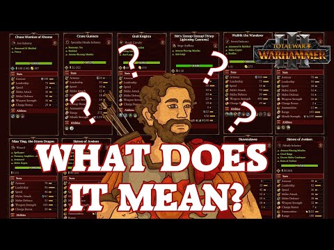 What your UNIT CARD STATS mean | Total War: Warhammer 3