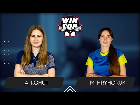 10:15 Alina Kohut  - Mariana Hryhoruk West 2 WIN CUP 23.03.2024 | TABLE TENNIS WINCUP