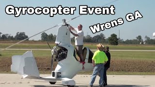 preview picture of video 'Gyroplane and Airplane FLY-IN event Wrens Georgia  2012'