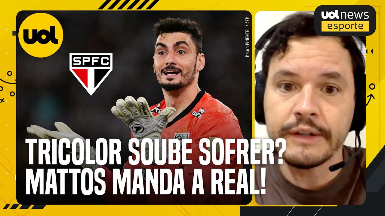 SÃO PAULO SOUBE SOFRER COISA NENHUMA! RODRIGO MATTOS DIZ O QUE SALVOU O TIME CONTRA O BOTAFOGO
