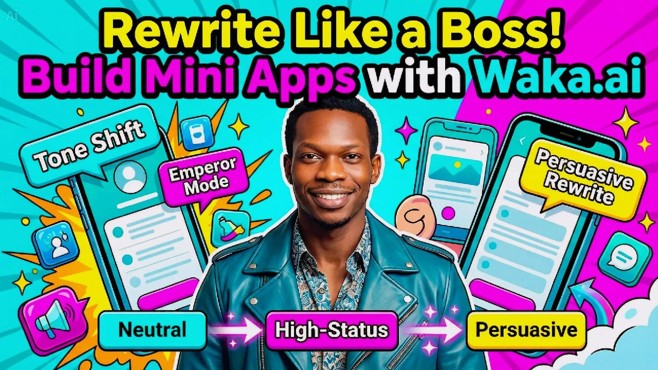 Whacka AI Build AI Apps in Minutes  Create Custom Tools from Prompts Step by Step Demo 🤔EP #416