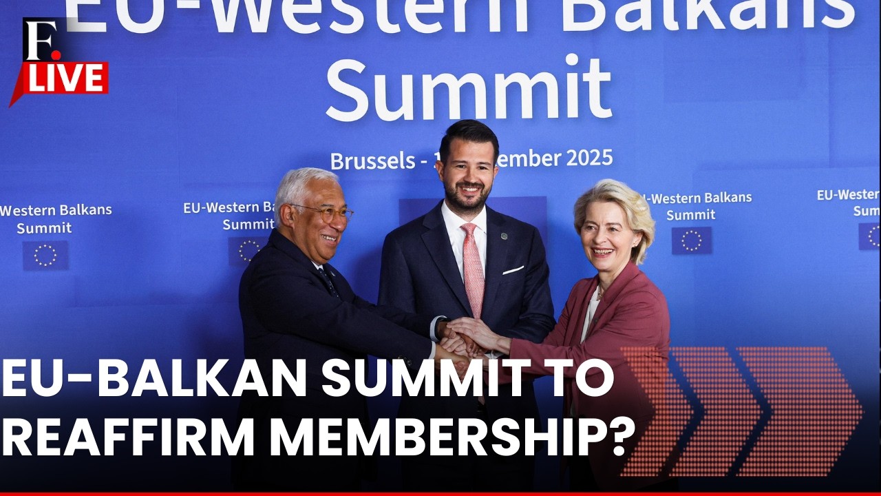 EU Balkan Summit LIVE: Costa, Von der Leyen & Milatovic EU Talks | N18G