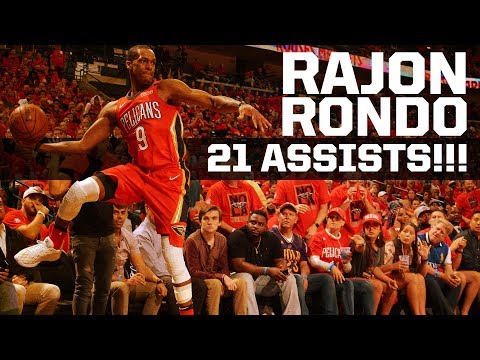 Rajon Rondo Career Playoff Best 21 Assists in Game 3 Win Over Warriors