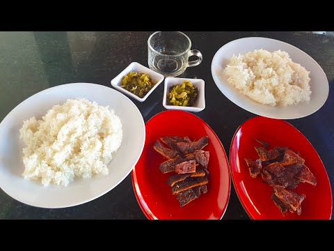 $2 For A Plate Of Beef Rice With Green Mustard - Phnom Penh Street Food Near BoengKengKong School