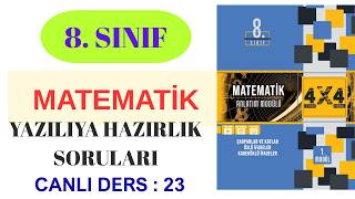 2026- 2027 LGS MATEMATİK  PAYLAŞIM YAYINLARI YAZILIYA HAZIRLIK  KONU ANLATIMI DE