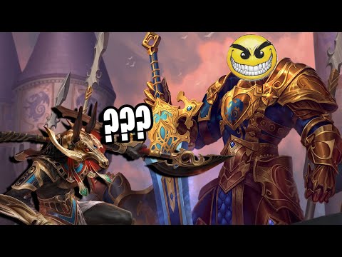 I LET IT LOOSE WITH CRIT ARTHUR AGAINST A SET MAIN - Masters Ranked Duel - SMITE