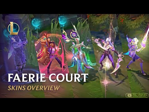 Faerie Court & Ashen Guardian Shen Skins Overview | Patch 13.6 - League of Legends