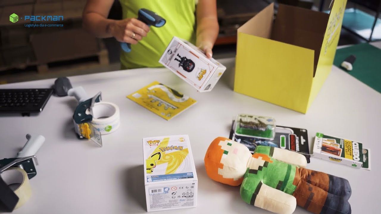 Packaging of toys, gadgets