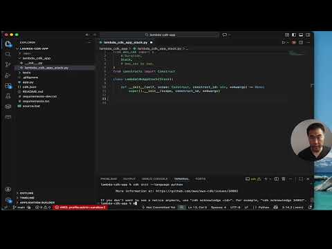 Aws Lambda Infrastructure As Code Aws Cdk