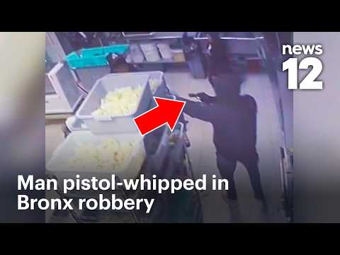 Man on the run after stealing cash, cellphones in violent Bronx robberies | News 12