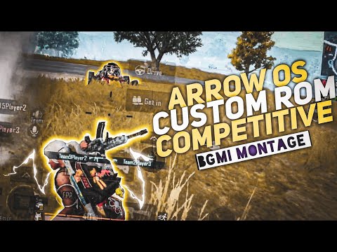 Competitive Montage | Poco x3 pro ⚡ Custom Rom | Arrow Os Bgmi Montage 🥵 Best Gaming Rom 🔥