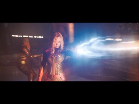 Captain Marvel - A Fight with Kree Scene