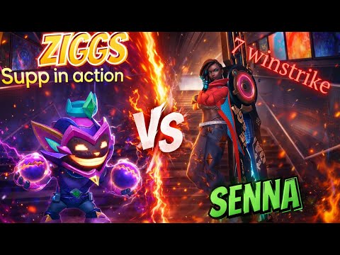 Why Ziggs Support is BROKEN vs Senna | Wild Rift