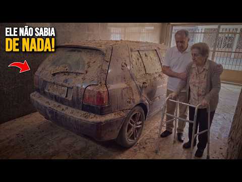 Um INSCRITO teve o CARRO ROUBADO... Então eu RESTAUREI esse GOLF ABANDONADO e DEI pra ELE!
