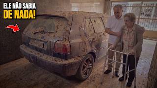 Um INSCRITO teve o CARRO ROUBADO... Então eu RESTAUREI esse GOLF ABANDONADO e DEI pra ELE!