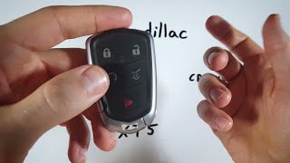 Cadillac XT5 Key Fob Battery Replacement (2017 - 2021)