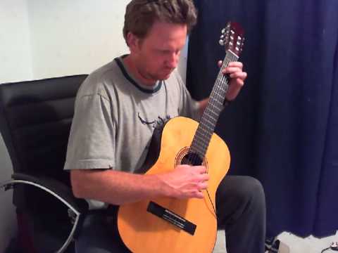 J.S.Bach Bouree BWV996 classical guitar Tanglewood TW40 ebay demo