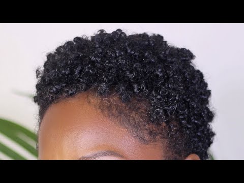 Best Method for Super Defined Curls | Short Hair | 4C | Tapered fro | How to style TWA ❤️