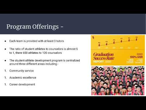 College Athletics Profile Presentation