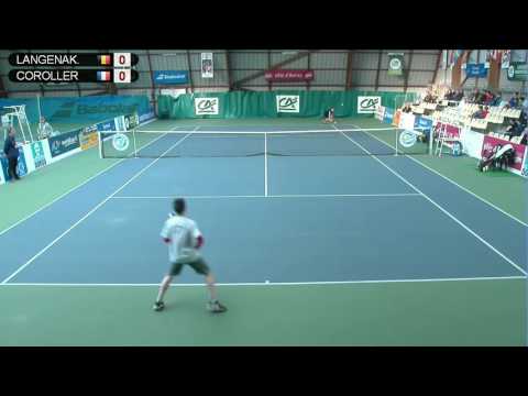 LANGENAKEN (BEL) vs COROLLER (FRA) - Open Super 12 Auray Tennis - Court 4