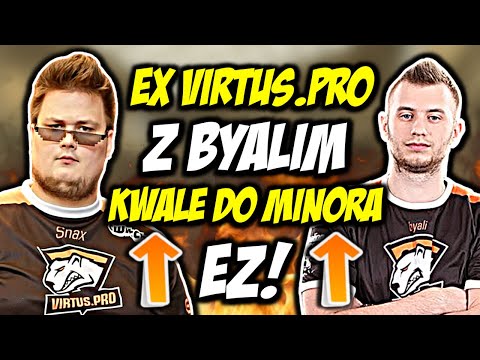 EX VIRTUS.PRO Z BYALIM W KWALI DO MINORA RIO!!! BYALI ON FIRE, SNAX W FORMIE - CSGO BEST MOMENTS
