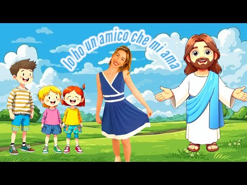Yada-IO HO UN AMICO CHE MI AMA 💙🎶 Il Suo nome è Gesù 💙🎶 Canzoni Per Bambini