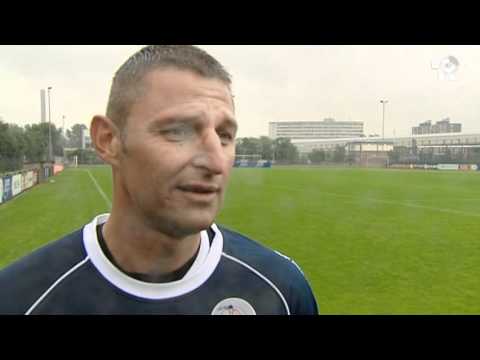 Michel Vonk bij eerste training Sparta