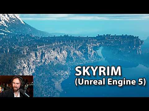 The Real Size of Skyrim | Asmongold Reacts