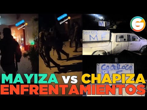 Enfrent4mient0s entre La Mayiza y La Chapiza #Sinaloa