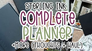 Sterling Ink COMPLETE PLANNER + Lots more | My thoughts & What I'm Keeping