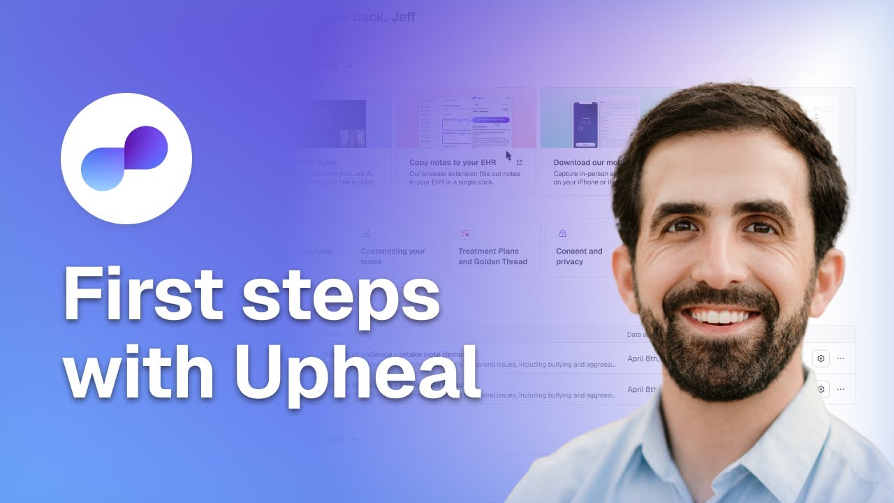First steps with Upheal 🚀