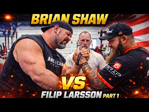 ARMWRESTLING THE WORLD STRONGEST MAN - BRIAN SHAW