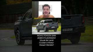Toyota SW4 2028 Vem Aí! Veja o Novo Visual, Motor e Previsão de Chegada ao Brasil #toyotasw4 #sw4