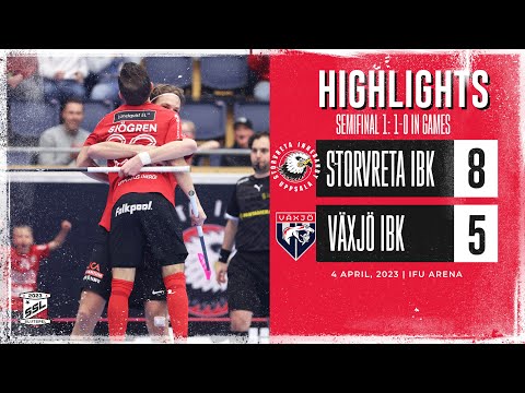 Highlights Semifinal 1 Storvreta IBK vs Växjö IBK 8-5