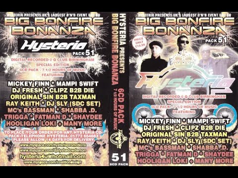 Clipz B2B DJ Die - Hysteria Presents Big Bonfire Bonanza Pack 51 - 2008
